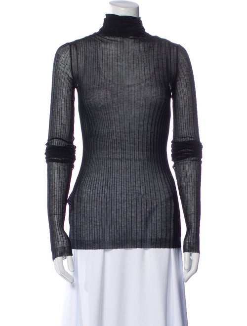 Bottega Veneta Turtleneck Long Sleeve Top