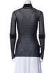 Bottega Veneta Turtleneck Long Sleeve Top