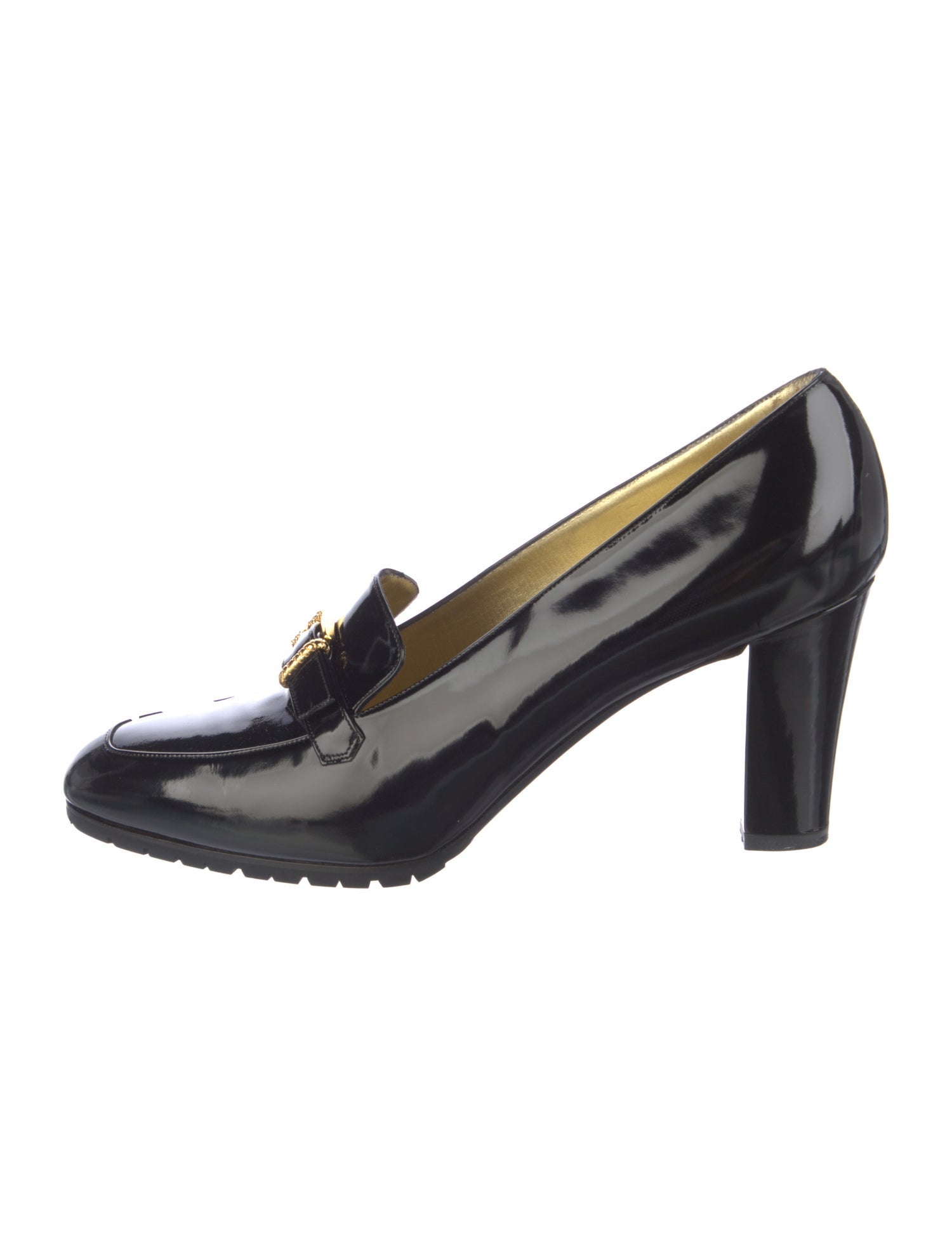 Bottega Veneta Vintage Patent Leather Pumps