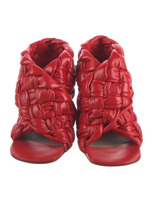 Bottega Veneta Intrecciato Weave Leather Sandals