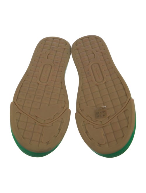 Bottega Veneta Canvas Colorblock Pattern Sneakers