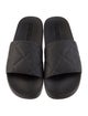 Bottega Veneta Quilted Pattern Rubber Slides