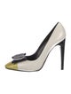 Bottega Veneta Leather Bow Accents Pumps