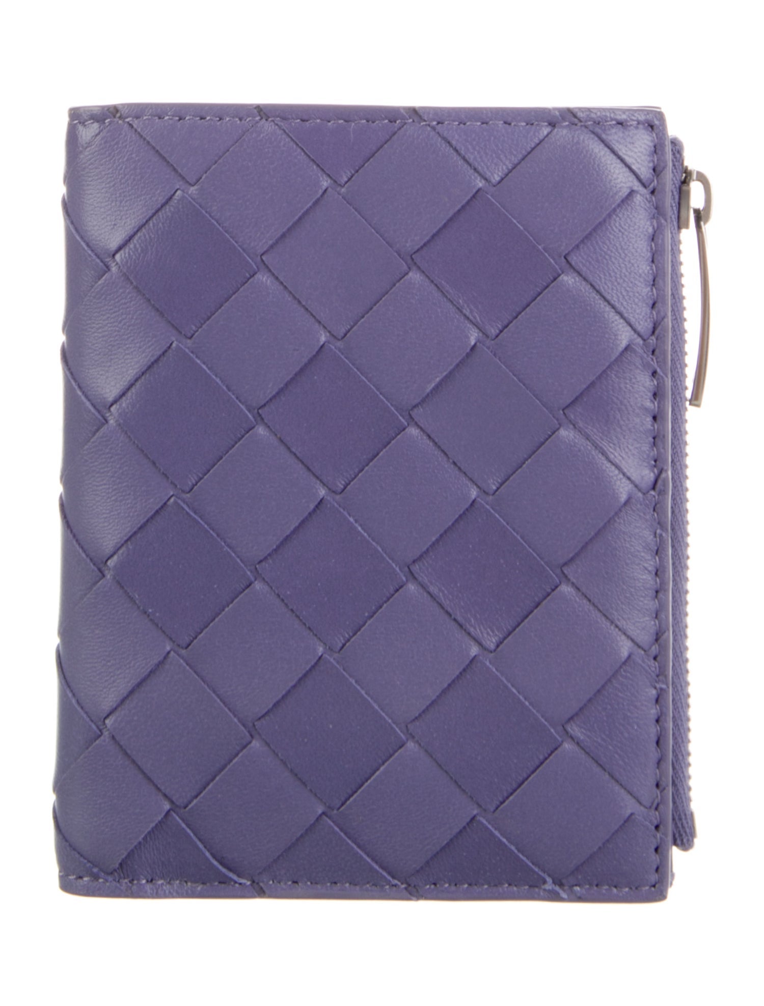 Bottega Veneta Intrecciato Weave Leather Wallet