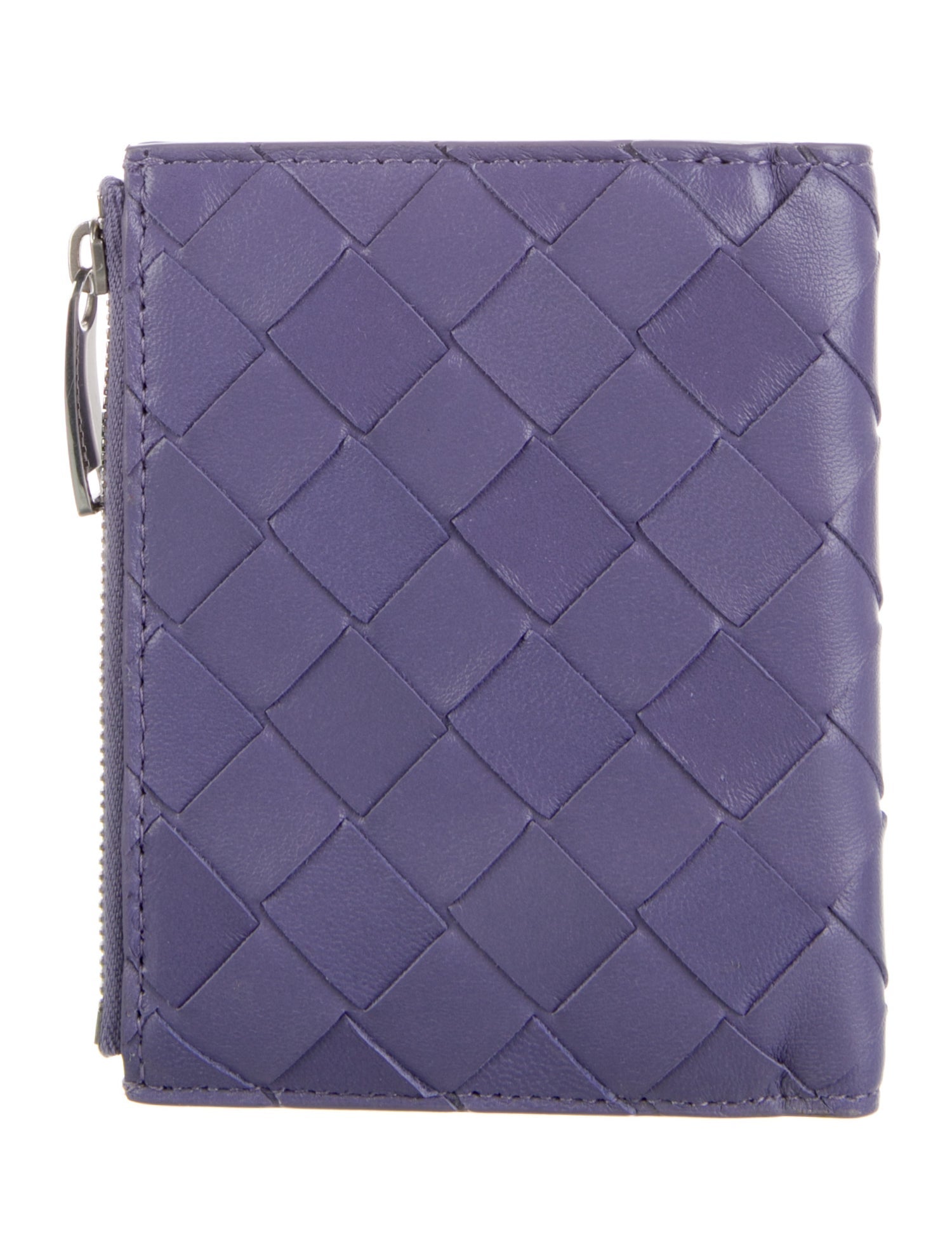 Bottega Veneta Intrecciato Weave Leather Wallet