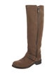 Bottega Veneta Suede Riding Boots