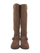 Bottega Veneta Suede Riding Boots