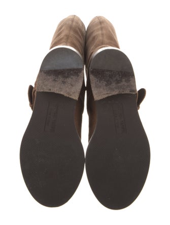Bottega Veneta Suede Riding Boots