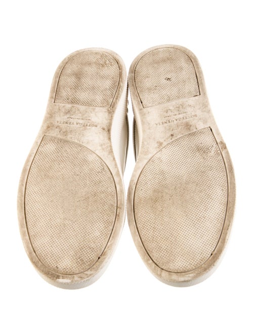 Bottega Veneta Intrecciato Weave Leather Sneakers