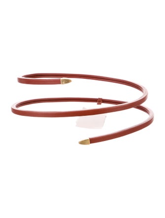 Bottega Veneta Wide Leather Waist Belt