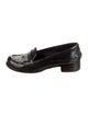 Bottega Veneta Intrecciato Weave Patent Leather Loafers