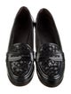 Bottega Veneta Intrecciato Weave Patent Leather Loafers