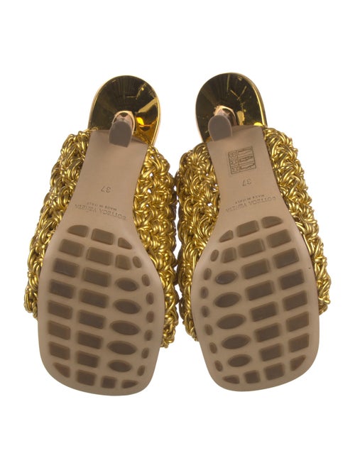 Bottega Veneta Leather Slingback Sandals