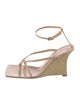 Bottega Veneta Leather T-Strap Pumps