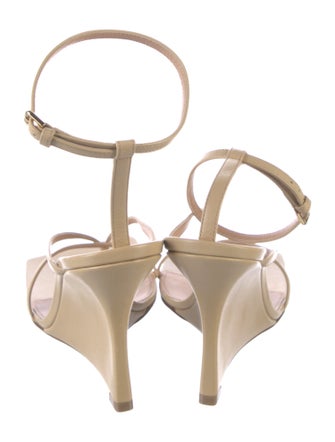 Bottega Veneta Leather T-Strap Pumps