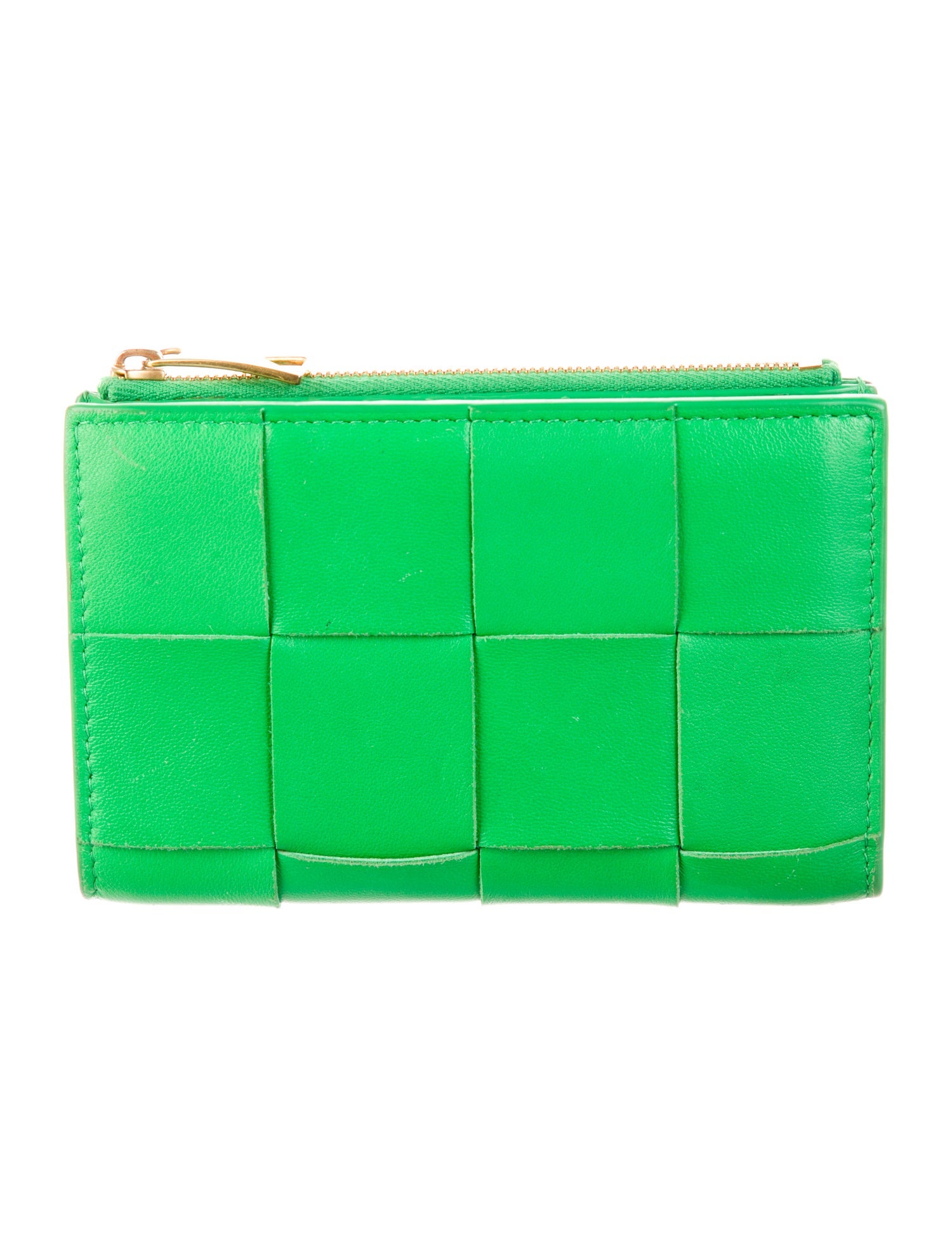 Bottega Veneta Maxi Cassette Wallet Intrecciato Weave Wallet