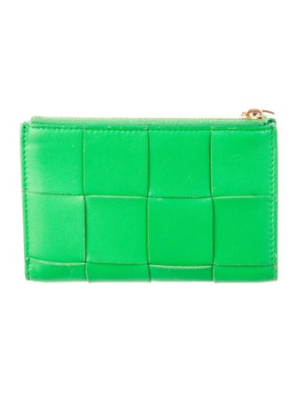 Bottega Veneta Maxi Cassette Wallet Intrecciato Weave Wallet