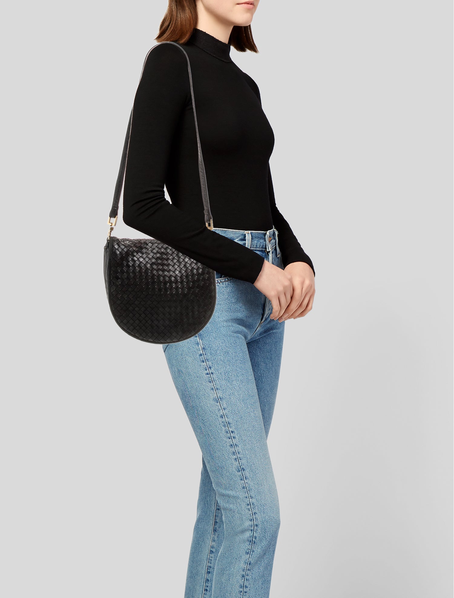 Bottega Veneta Intrecciato Vintage Intrecciato Crossbody Bag