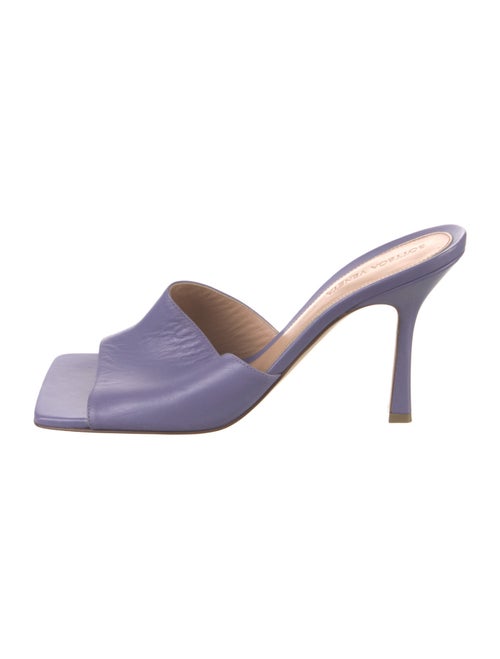 Bottega Veneta Leather Slides