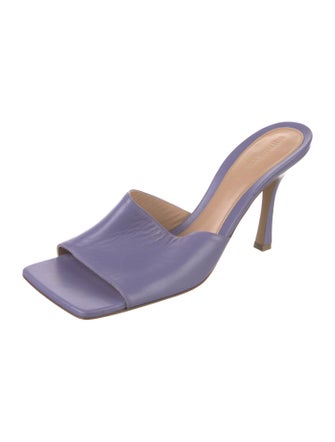 Bottega Veneta Leather Slides