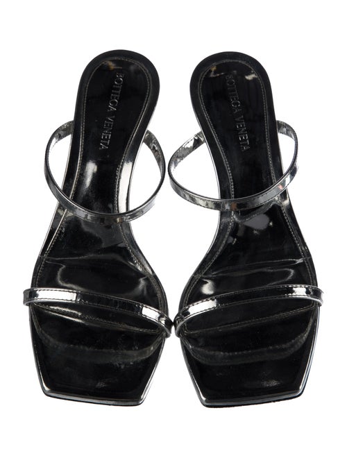 Bottega Veneta Patent Leather Slides