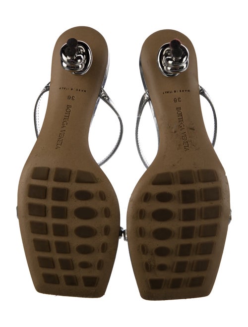 Bottega Veneta Patent Leather Slides