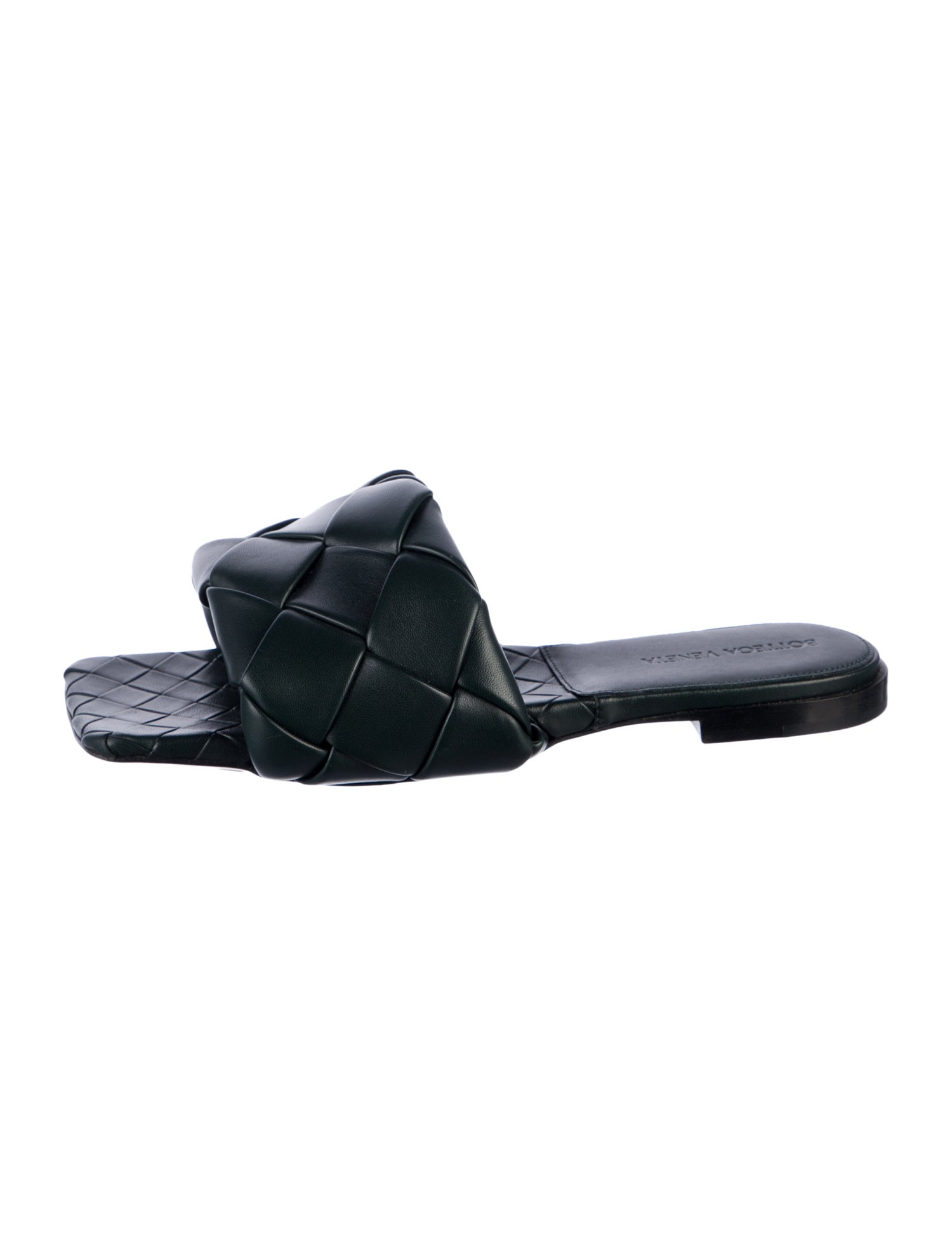 Bottega Veneta Leather Slides