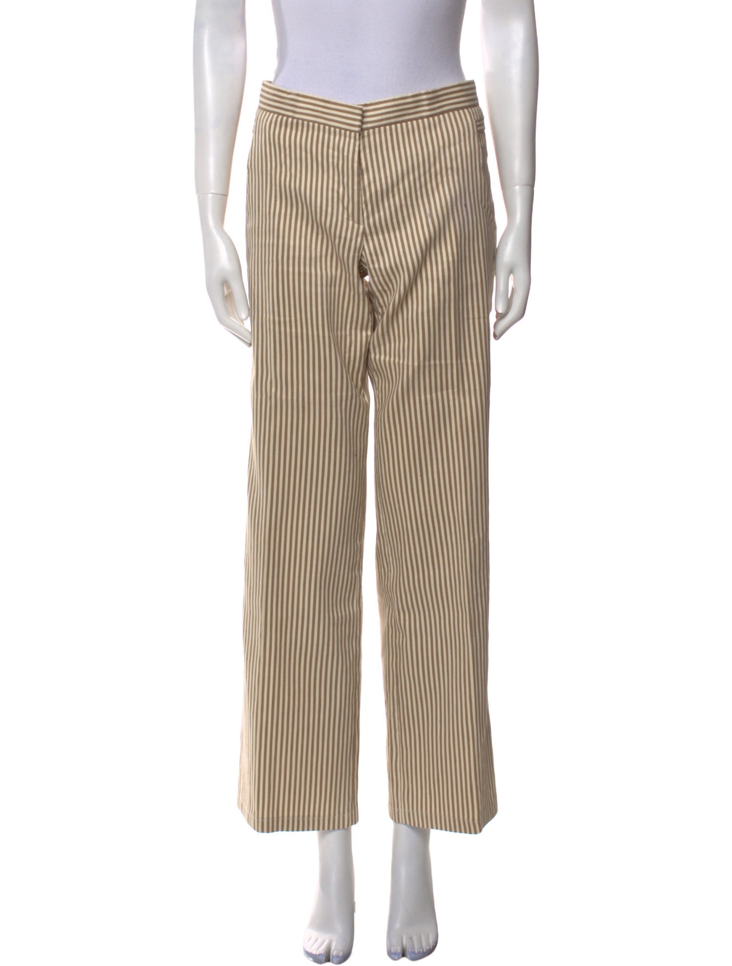Bottega Veneta Striped Wide Leg Pants