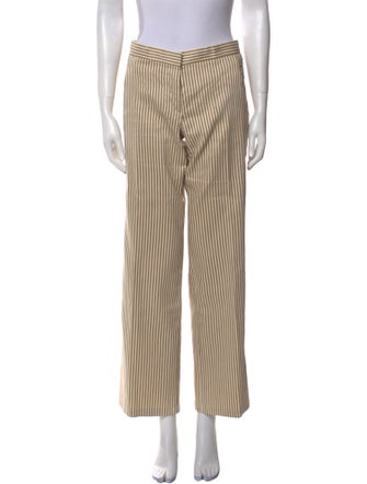 Bottega Veneta Striped Wide Leg Pants