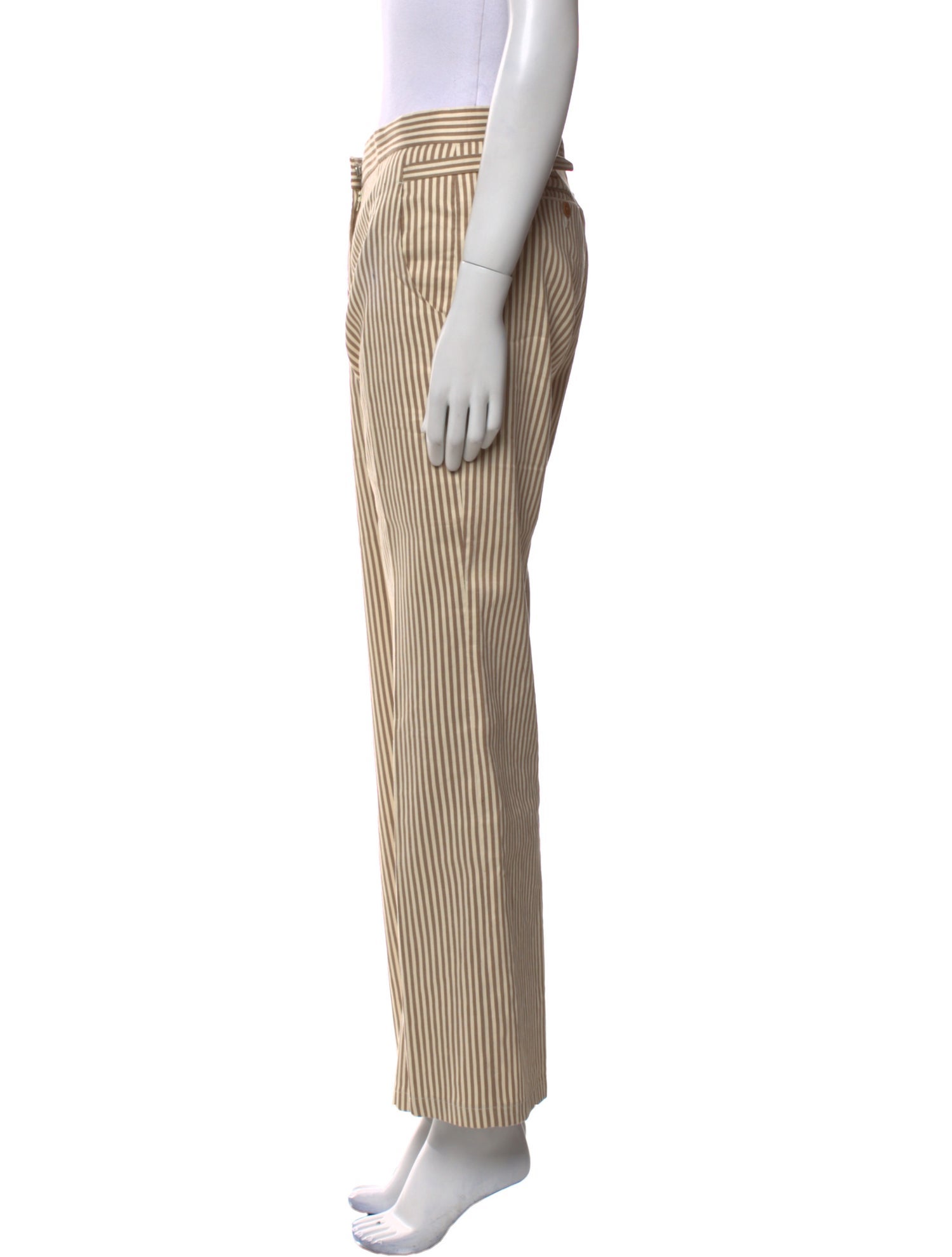 Bottega Veneta Striped Wide Leg Pants
