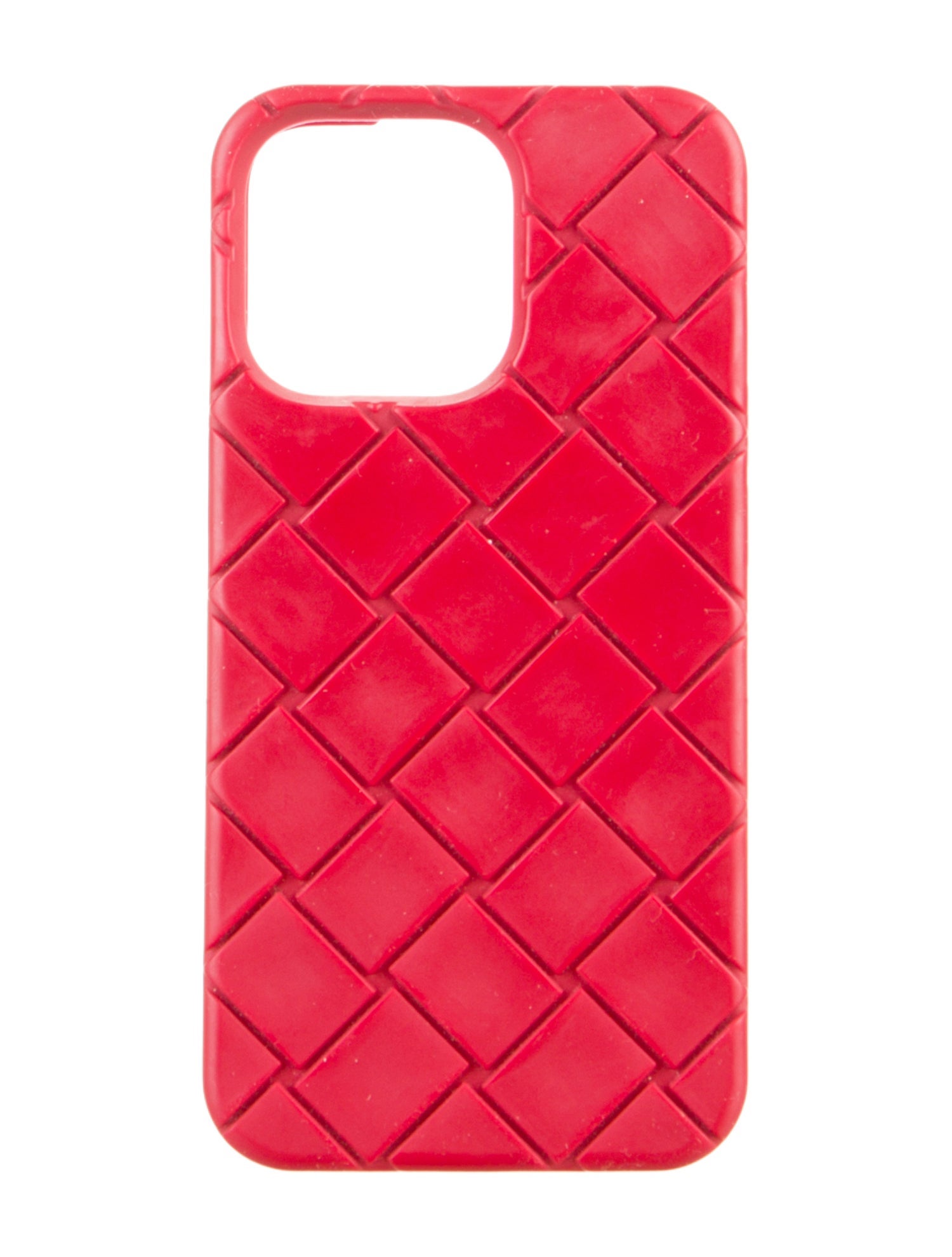 Bottega Veneta Rubber iPhone Woven Pattern Case