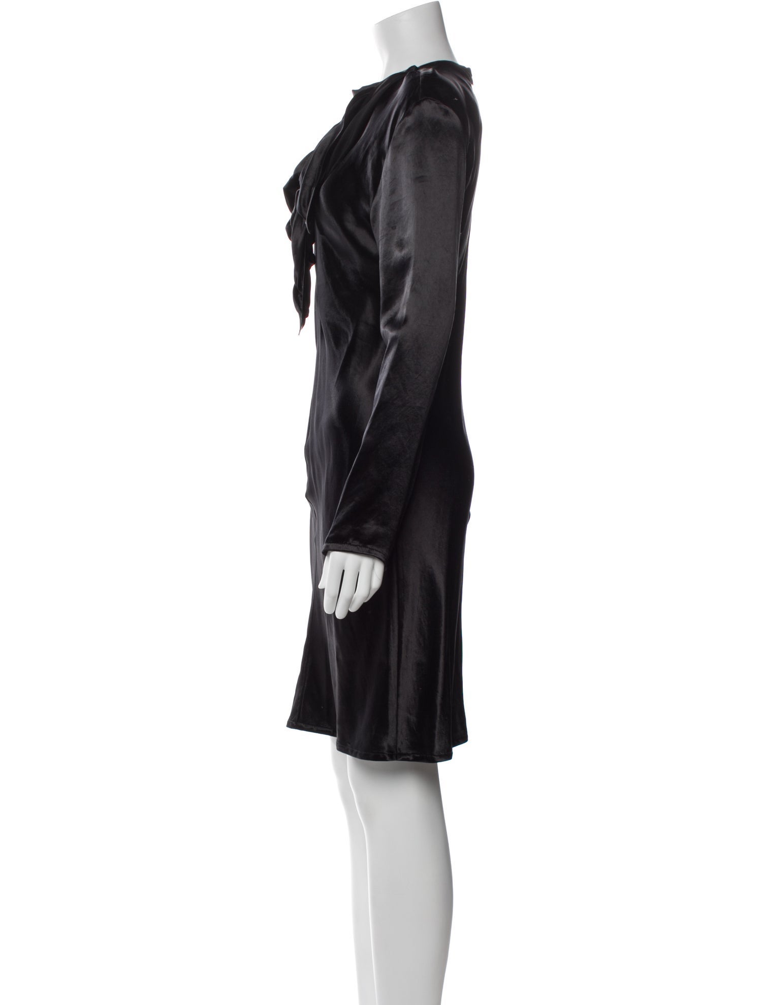 Bottega Veneta Bateau Neckline Knee-Length Dress