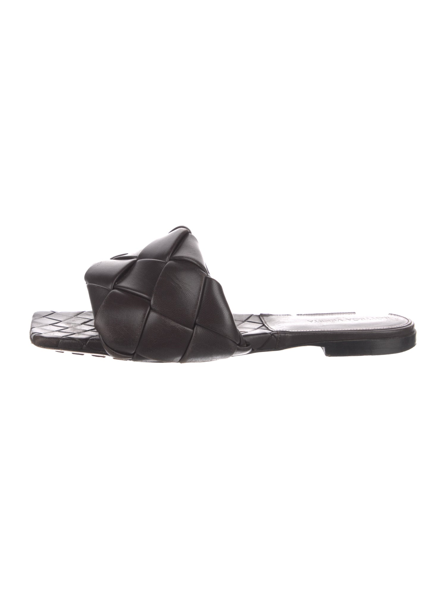 Bottega Veneta Leather Slides