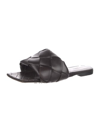 Bottega Veneta Leather Slides