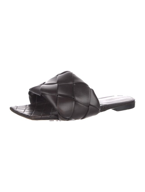 Bottega Veneta Leather Slides