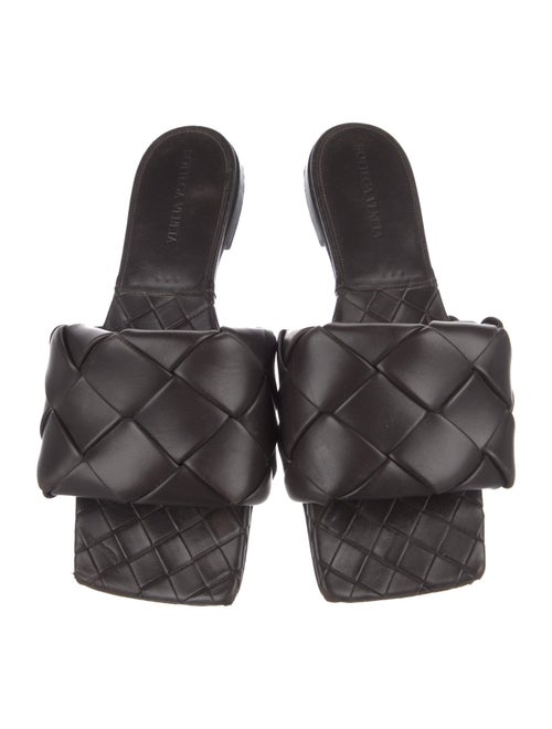 Bottega Veneta Leather Slides