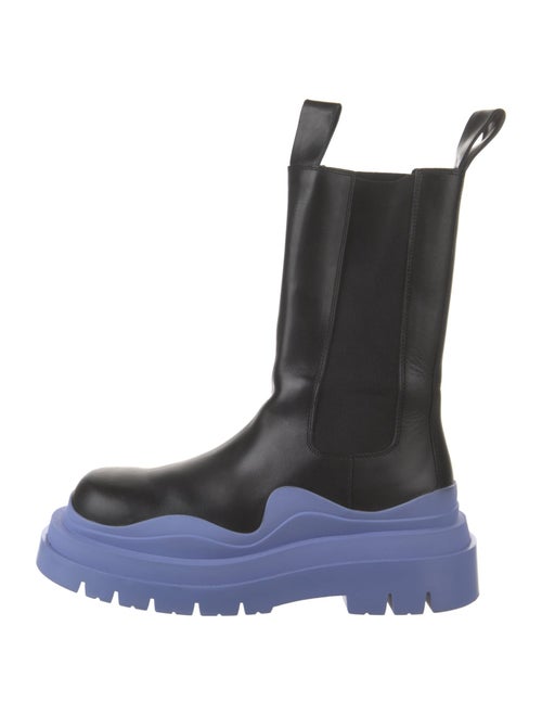 Bottega Veneta Leather Rain Boots