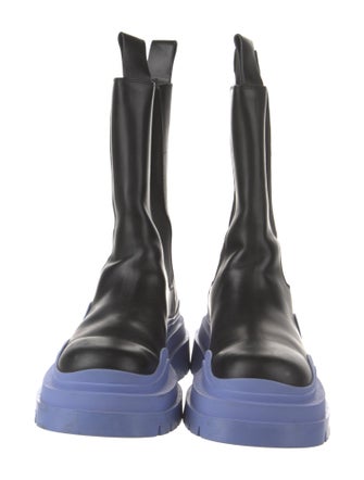 Bottega Veneta Leather Rain Boots