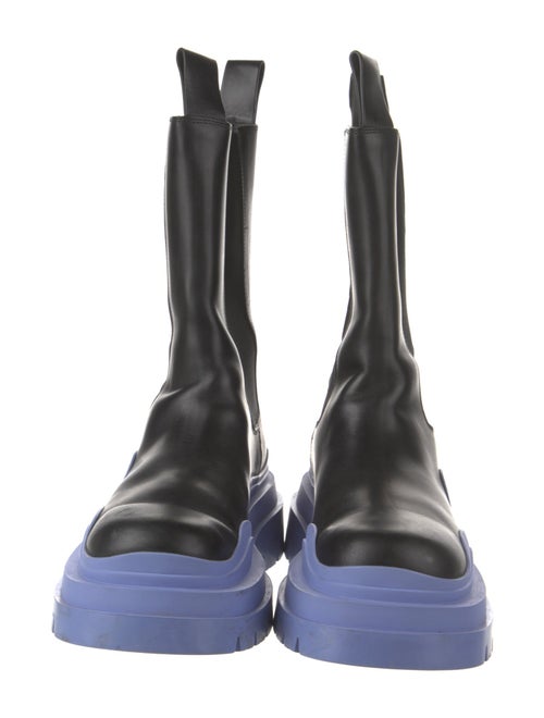 Bottega Veneta Leather Rain Boots