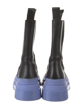 Bottega Veneta Leather Rain Boots