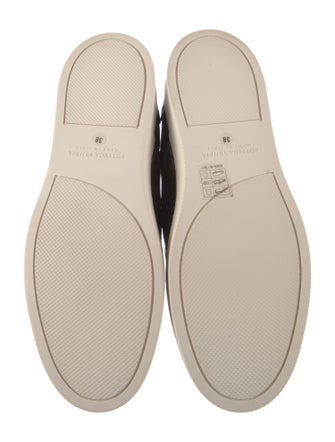 Bottega Veneta Intrecciato Weave Leather Sneakers