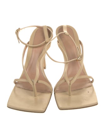 Bottega Veneta Leather Slingback Sandals