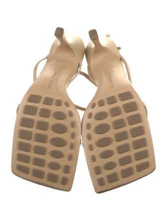 Bottega Veneta Leather Slingback Sandals