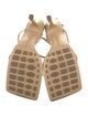Bottega Veneta Leather Slingback Sandals