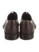 Bottega Veneta Intrecciato Weave Leather Oxfords