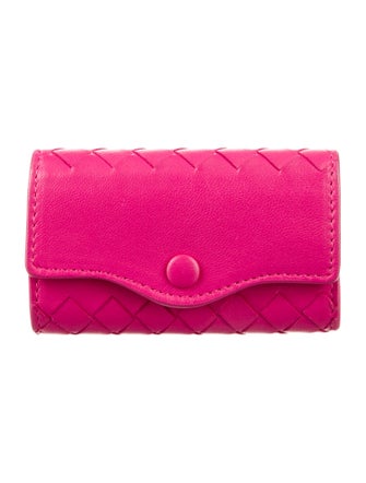 Bottega Veneta Leather Key Holder Wallet