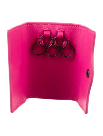 Bottega Veneta Leather Key Holder Wallet