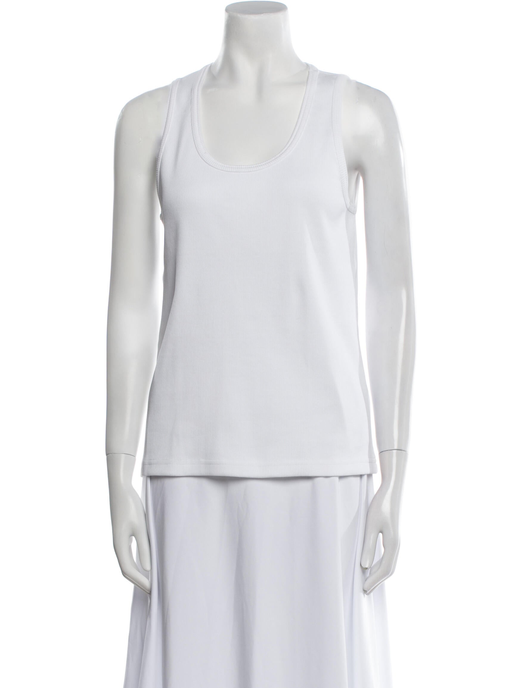 Bottega Veneta Scoop Neck Sleeveless Top