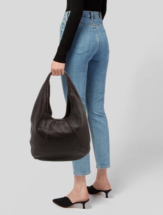 Bottega Veneta Leather Cervo Hobo