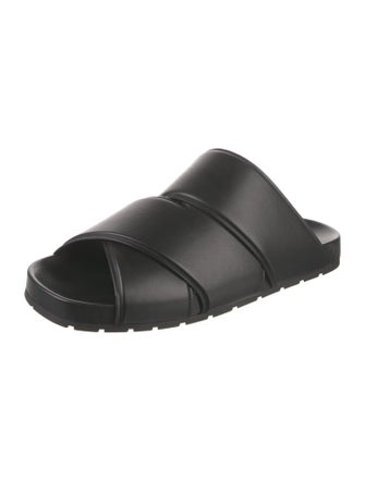 Bottega Veneta Leather Slides